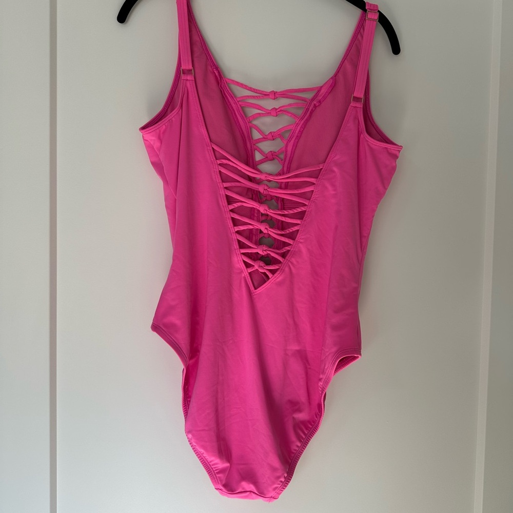 Lilly Pulitzer Pink Swimsuit - Picture 2 of 3